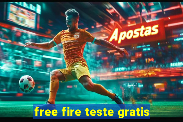 free fire teste gratis